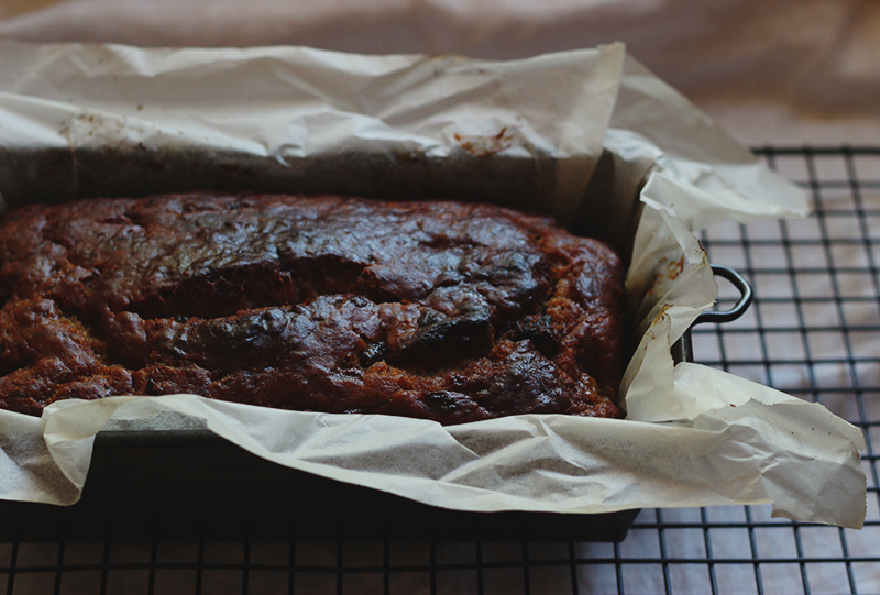 vegan banana loaf